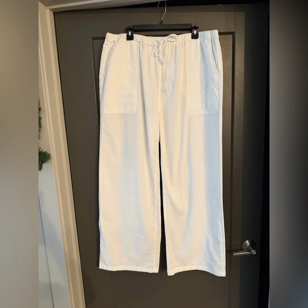 NWOT Coofandy Men’s Casual Linen Lightweight Beach Pants size 3XL